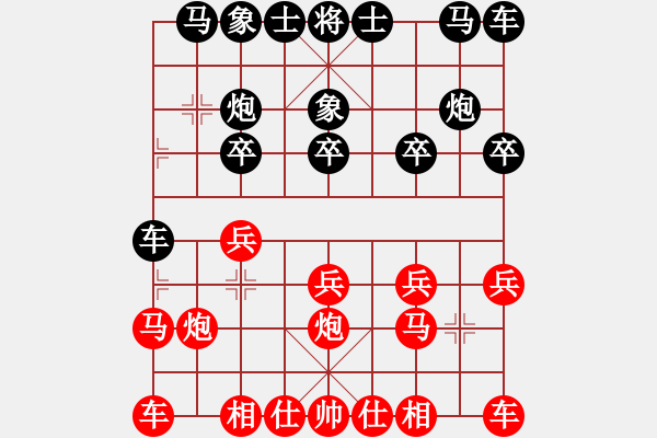 象棋棋譜圖片：廣東惠州華軒隊 陳麗淳 勝 安徽棋院隊 趙寅 - 步數(shù)：10 