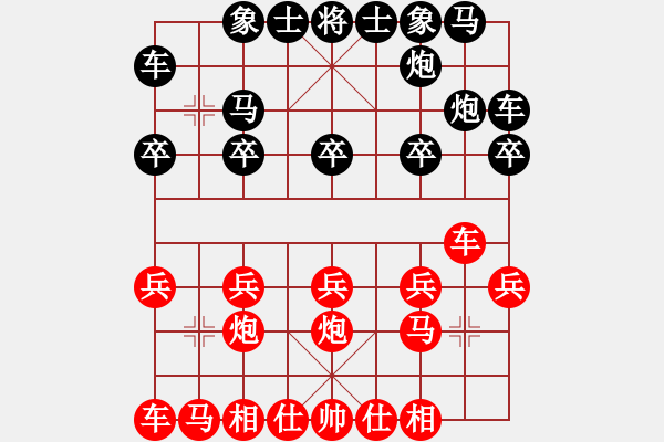 象棋棋譜圖片：taizu(7星)-負(fù)-星月刀王(北斗)極冷的心得下法?。。?！超越思維 - 步數(shù)：10 