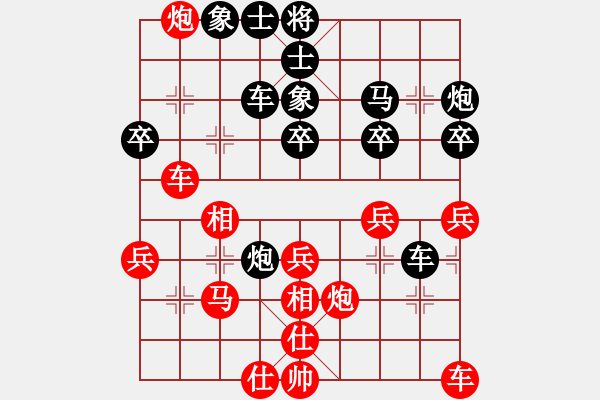 象棋棋譜圖片：我是馬科(9星)-和-智云開局庫(9星) - 步數(shù)：40 