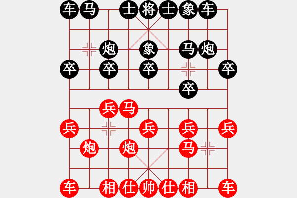 象棋棋譜圖片：東營(yíng)第八名(4段)-負(fù)-華山獨(dú)飲(9級(jí)) - 步數(shù)：10 