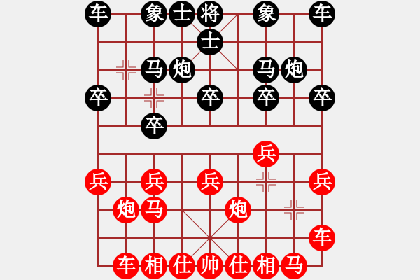 象棋棋譜圖片：饒格寧 先勝 張相宇 - 步數(shù)：10 