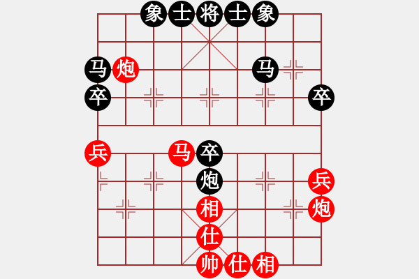 象棋棋譜圖片：第8輪 紅古 劉曜榕（先和）天水 梁富春 - 步數(shù)：40 