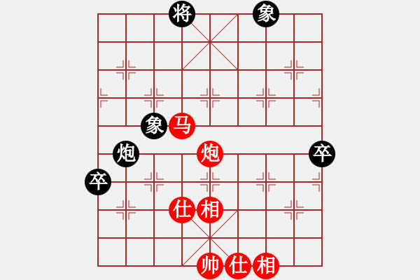 象棋棋譜圖片：12288局 B00-中炮局-天天AI選手 紅先勝 小蟲引擎24層 - 步數(shù)：100 