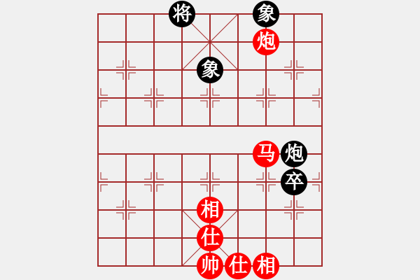 象棋棋譜圖片：12288局 B00-中炮局-天天AI選手 紅先勝 小蟲引擎24層 - 步數(shù)：130 