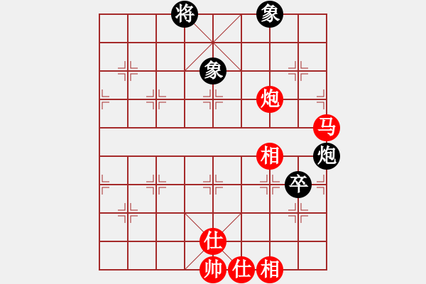 象棋棋譜圖片：12288局 B00-中炮局-天天AI選手 紅先勝 小蟲引擎24層 - 步數(shù)：140 