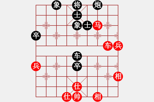 象棋棋譜圖片：游戲金鷹(人王)-和-心系十三族(人王) - 步數(shù)：80 