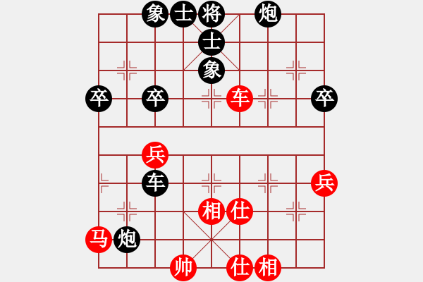 象棋棋譜圖片：晉中象棋協(xié)會王太平（紅負）太原象棋協(xié)會韓強 - 步數(shù)：60 