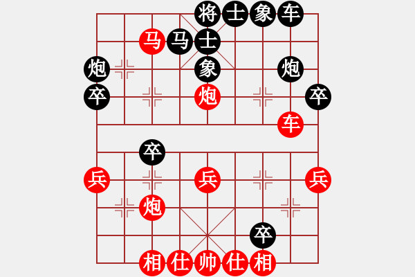 象棋棋譜圖片：局 - 步數(shù)：0 