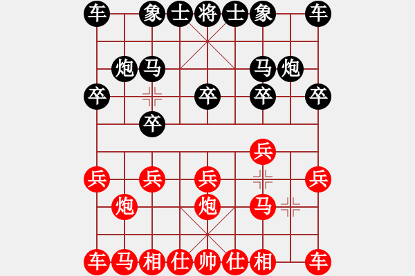 象棋棋譜圖片：wang - 步數(shù)：10 