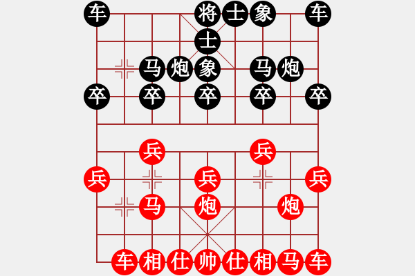 象棋棋譜圖片：鳳 姐【先負(fù)】戚文卿 - 步數(shù)：10 