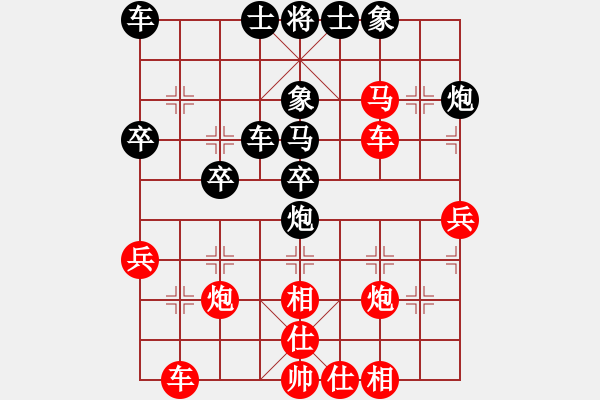 象棋棋譜圖片：第26期四川AA制金牌賽 成都棋院許文章先勝成都賴慶忠 - 步數(shù)：40 