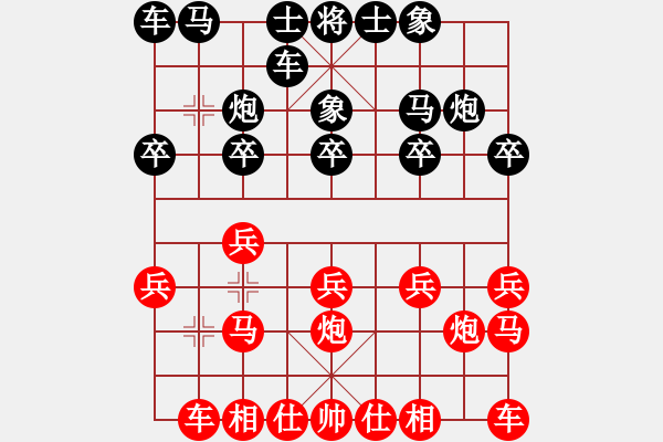 象棋棋譜圖片：湖北 楊建平 和 南通 吉建軍 - 步數(shù)：10 