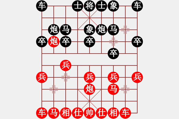 象棋棋谱图片：Phao Dau Tien Tot 7 Phan Cung Ma .Tien P8.4 - 步数：10 