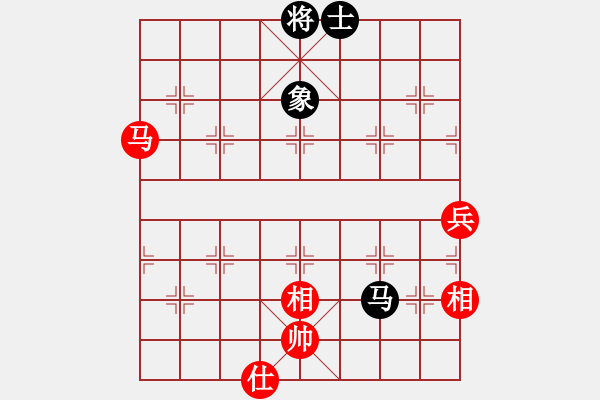 象棋棋譜圖片：單馬勝士象 - 步數(shù)：100 