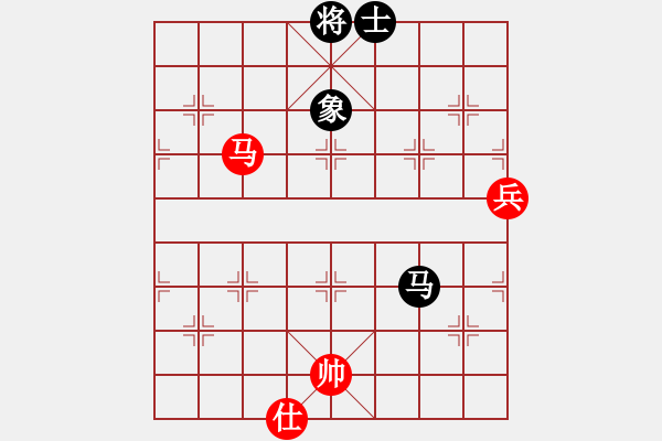 象棋棋譜圖片：單馬勝士象 - 步數(shù)：110 