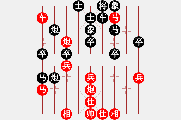 象棋棋譜圖片：二個(gè)核上山(地煞)-負(fù)-中原一號(hào)(天罡) - 步數(shù)：50 