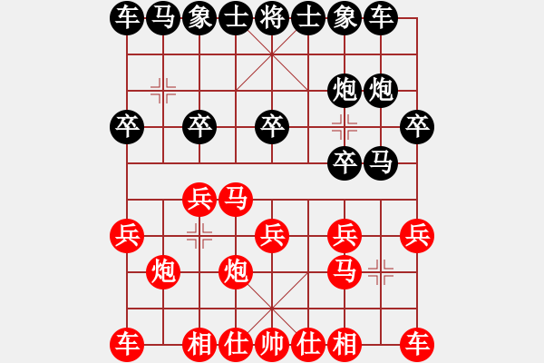 象棋棋譜圖片：第04輪 廣西 黃士清 先勝 湖南衡陽 曾琦 - 步數(shù)：10 