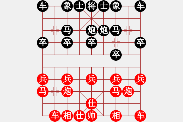 象棋棋譜圖片：廣東 張俊杰 負(fù) 廣東 朱文軍 - 步數(shù)：10 