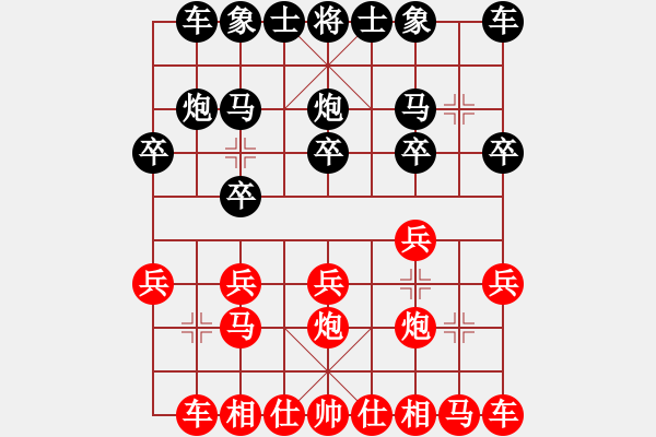 象棋棋譜圖片：20190915教學(xué)對(duì)局林昊陽先勝姚東霖 - 步數(shù)：10 