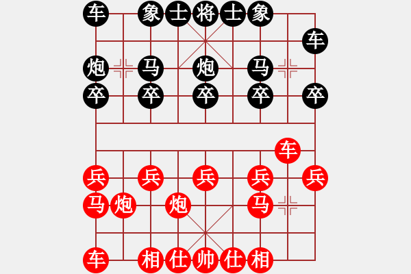 象棋棋譜圖片：從心開(kāi)始[紅] -VS- 船長(zhǎng)[黑] - 步數(shù)：10 