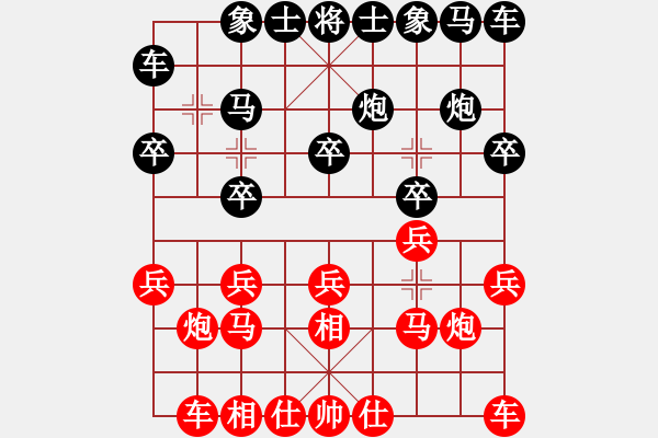 象棋棋譜圖片：夢(mèng)上客(4級(jí))-負(fù)-山雞(5級(jí)) - 步數(shù)：10 