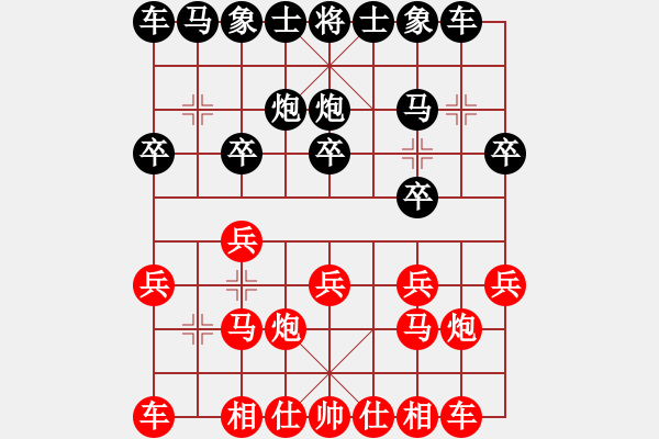 象棋棋譜圖片：快速獲勝一局 - 步數(shù)：10 