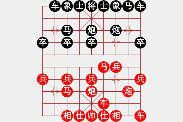 象棋棋譜圖片：順手緩開(kāi)車兵七進(jìn)一 - 步數(shù)：13 