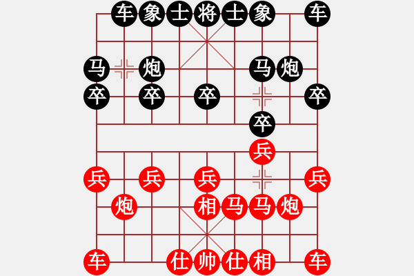 象棋棋譜圖片：專殺老虎(1段)-負(fù)-期待那片天(6段) - 步數(shù)：10 