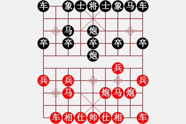 象棋棋譜圖片：帶頭大哥[244207750] -VS- 橫才俊儒[292832991] - 步數(shù)：10 