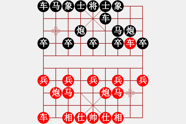 象棋棋譜圖片：河海 倪金凱 先勝 河海 洪坤龍 - 步數(shù)：10 