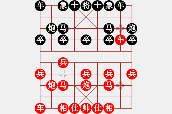 象棋棋譜圖片：熱血盟*四少爺讓三先》SV澄邁棋手 - 步數：10 