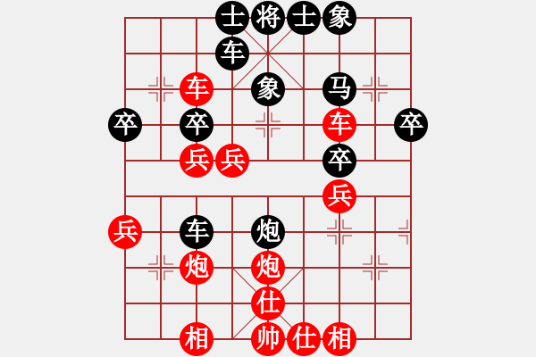 象棋棋譜圖片：［綠林論道］探究中炮過(guò)河車(chē)ＶＳ屏風(fēng)馬高車(chē)保馬新變 3 - 步數(shù)：40 