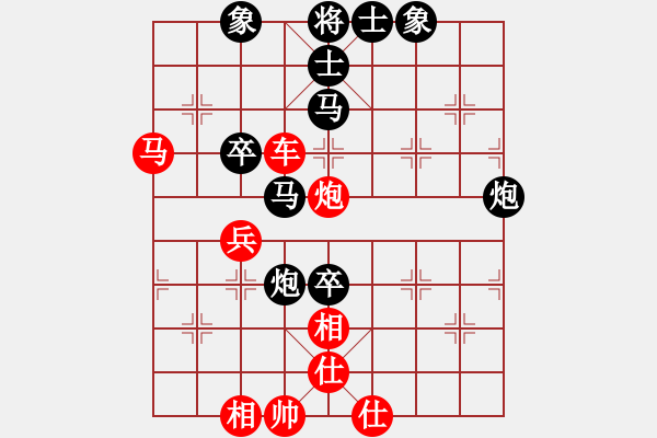 象棋棋譜圖片：萬(wàn)錦-聚能電力 馬興威 和 北約克-越南棋友 Nguyen Khanh - 步數(shù)：60 