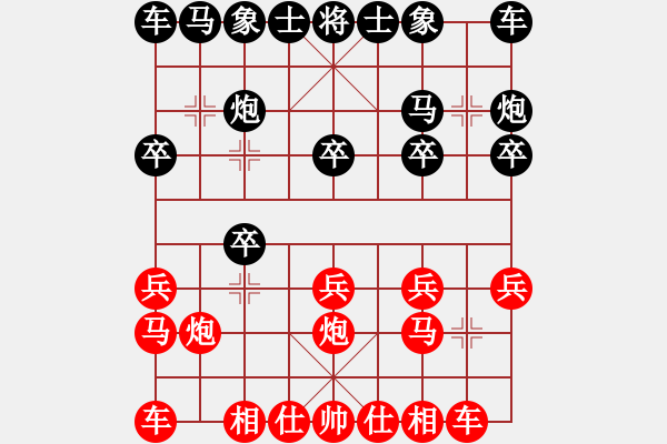 象棋棋譜圖片：‖棋家軍‖[474177218] -VS- 智者[2446506209] - 步數(shù)：10 