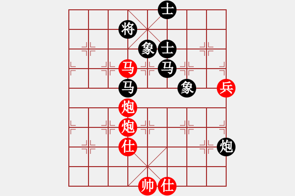 象棋棋譜圖片：潁洲郡王(8段)-勝-草埠湖農場(9段) - 步數(shù)：100 