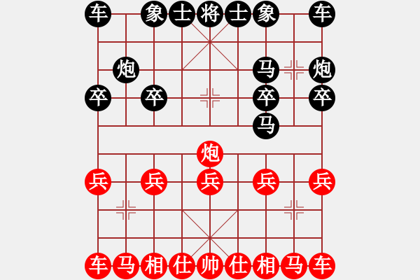 象棋棋譜圖片：2021.2.21.1JJ象棋五分鐘后勝 - 步數(shù)：10 