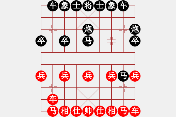 象棋棋譜圖片：2021.2.21.1JJ象棋五分鐘后勝 - 步數(shù)：20 