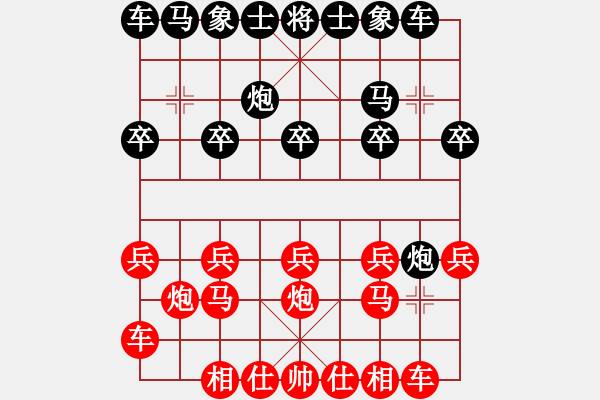 象棋棋譜圖片：12189號(hào)棋譜[218.201.124.*]先勝[我自橫刀向天笑，笑完我就去睡覺] - 步數(shù)：10 