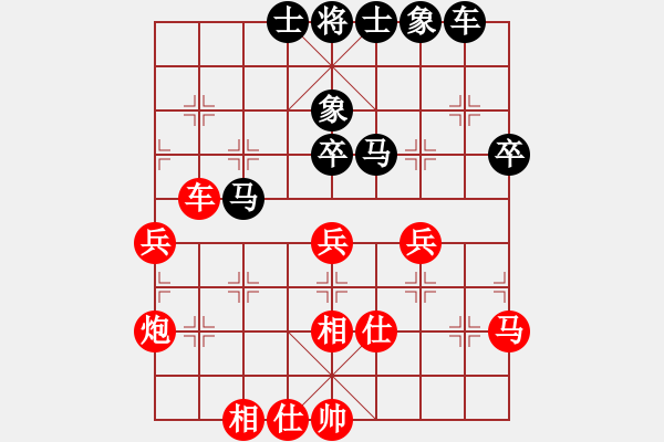 象棋棋譜圖片：急救中心(月將)-和-城市獵豹(月將) - 步數(shù)：54 