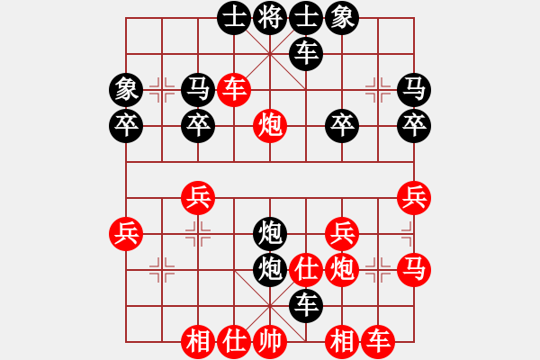 象棋棋譜圖片：ok[42905155] -VS- 橫才俊儒[292832991] - 步數(shù)：32 