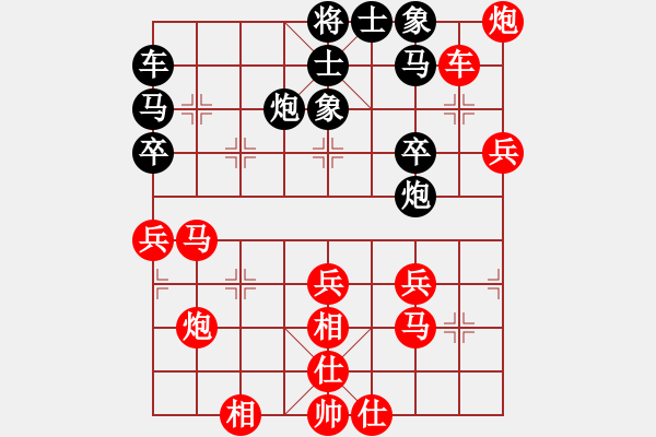 象棋棋譜圖片：鹿城(月將)-負(fù)-hghgirl(6段) - 步數(shù)：40 