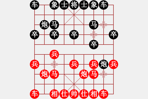 象棋棋譜圖片：太湖美啊(北斗)-負(fù)-乘物以遊心(無(wú)極) - 步數(shù)：10 