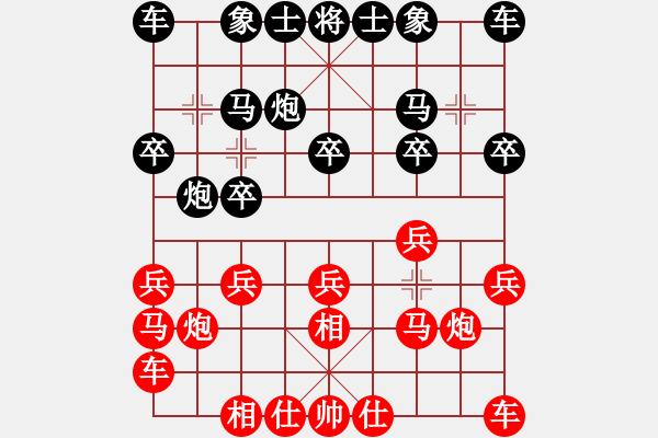 象棋棋譜圖片：151030 第7輪 第15臺(tái) 曾文興（霹） 負(fù) 林岳峰（?。?- 步數(shù)：10 