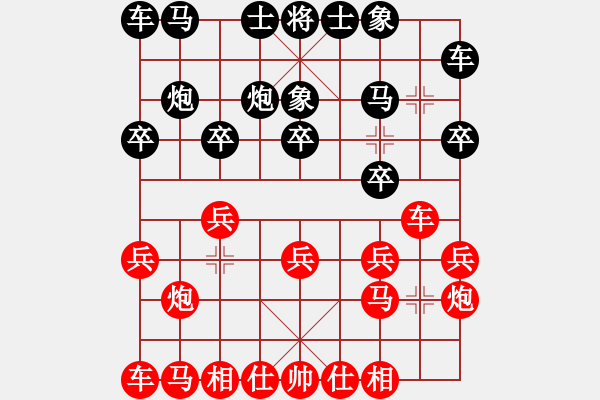 象棋棋譜圖片：A組2輪2臺 - 周世傑 VS 余雄威 - 步數(shù)：10 