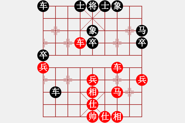 象棋棋譜圖片：A組2輪2臺 - 周世傑 VS 余雄威 - 步數(shù)：40 