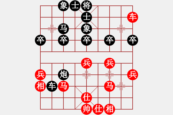 象棋棋譜圖片：duongqua(4段)-和-太極虎王(3段) - 步數(shù)：40 