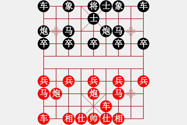 象棋棋譜圖片：橫才俊儒[292832991] -VS- 大眼睛[517177227] - 步數(shù)：10 