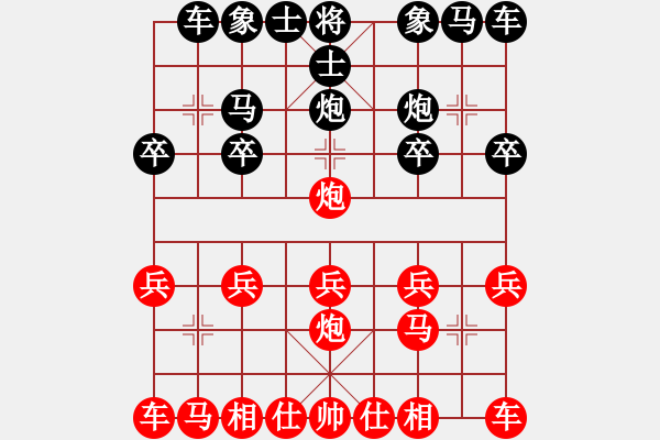 象棋棋譜圖片：橫才俊儒-VS- 心灬太傷[1019776867]（各有風(fēng)流兩不如） - 步數(shù)：10 