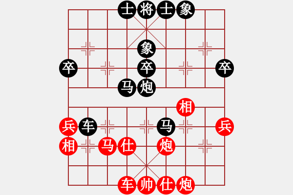 象棋棋譜圖片：執(zhí)后采用云夢戰(zhàn)士(6段)-負(fù)-轟天雷凌振(7段) 中炮對單提馬橫車 - 步數(shù)：50 