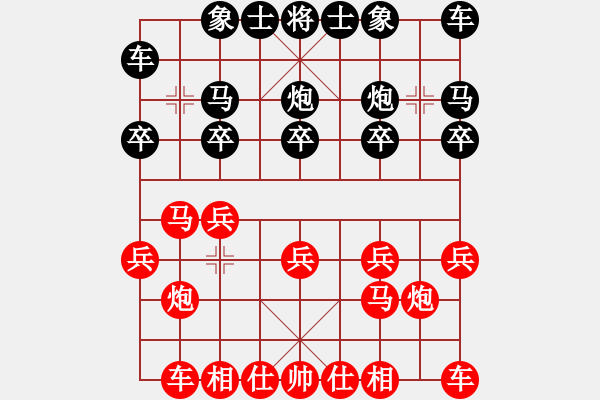 象棋棋譜圖片：張全勝 勝 無為 - 步數(shù)：10 